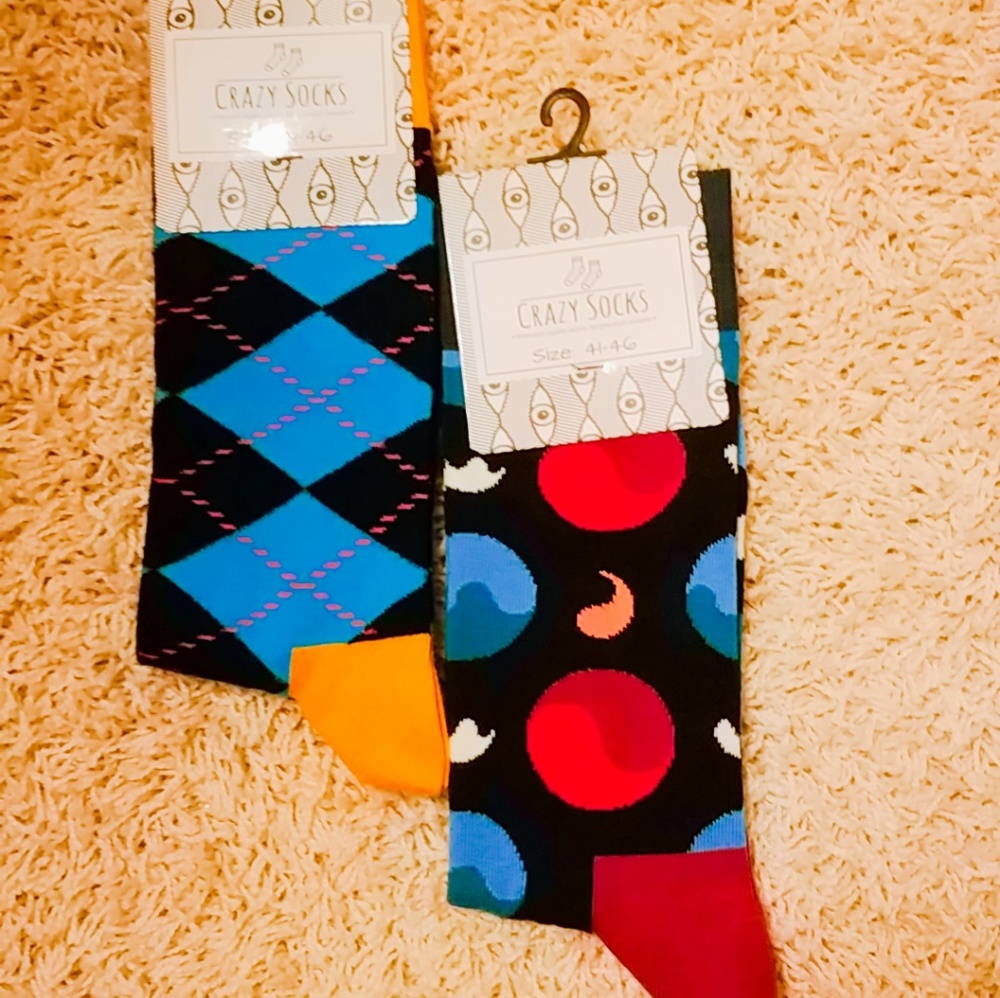 Happy colored socks!